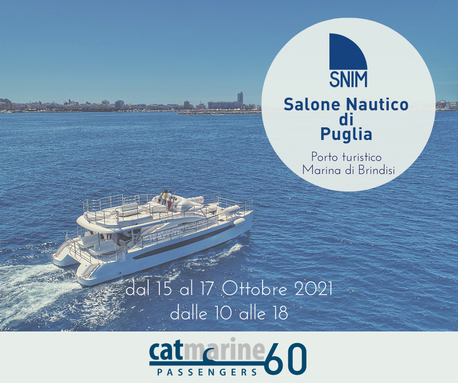 Catmarine al Salone Nautico di Puglia dal 15 al 17 Ottobre
