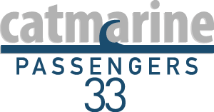 Logo Catamarano Catmarine Passengers 33